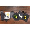 Ritz Terry 100% Cotton Potholders - Heat Resistant, Ergonomic Grip, Machine Washable - Graphite, 2-Pack