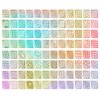 eBoot 288 Pieces 96 Designs Nail Vinyls Nail Stencil Sticker Sheets Set for Nail Art Design, 24 Sheets