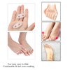 10pcs Gel Little Toe Buddy,Toe Corrector Toe Straightener,Tailor's Bunion Pads - Soft Gel Bunionette Pad Protector Tailors Bunion Pain Relief
