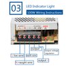 GALYGG 12V 8.5A Switching Power Supply, 100W LED Driver Universal Regulated Transformer Adapter Converter AC 110V-220V to DC 12V Low Voltage Output for LED Light, Radio, Computer Project