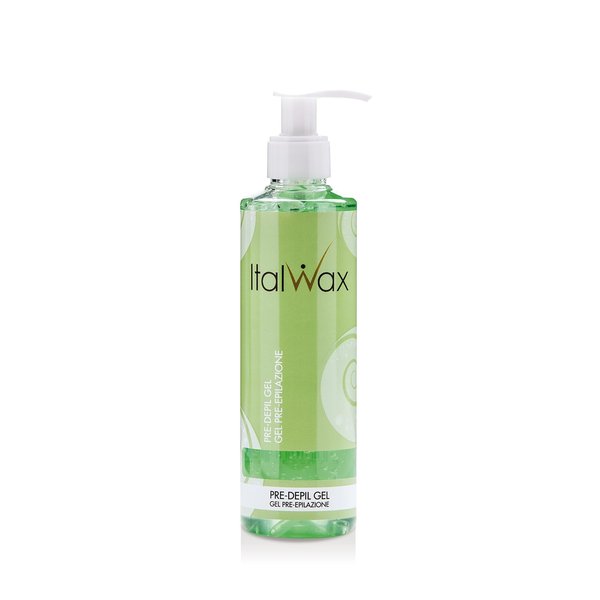 Italwax Pre Wax Care Lotion - 250ml / 8.45fl.oz - Prepare the skin for waxing hair removal - Aloe Vera - Suitable for all skin types​