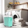 Moryimi Laundry Scent Booster Container for Laundry Room Organization and Storage, 2 Pack 61oz Laundry Scent Booster Beads Dispenser, Laundry Powder Container, Powder Laundry Detergent Dispenser