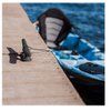 VTurboWay 4 Pack 5" Nylon Boat Cleat Dock with Stainless Steel Screws, Black