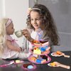 Hummigoo Tea Party Set for Little Girls, Pretend Dessert Food Set for Kids Age 3 4 5 6 7 8 9, Kids Kitchen Pretend Play Dessert Set for Girls Princess Boys
