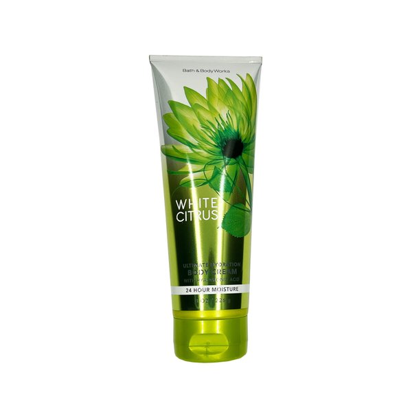 Bath & Body Works, Signature Collection Ultra Shea Body Cream, White Citrus, 8 Ounce