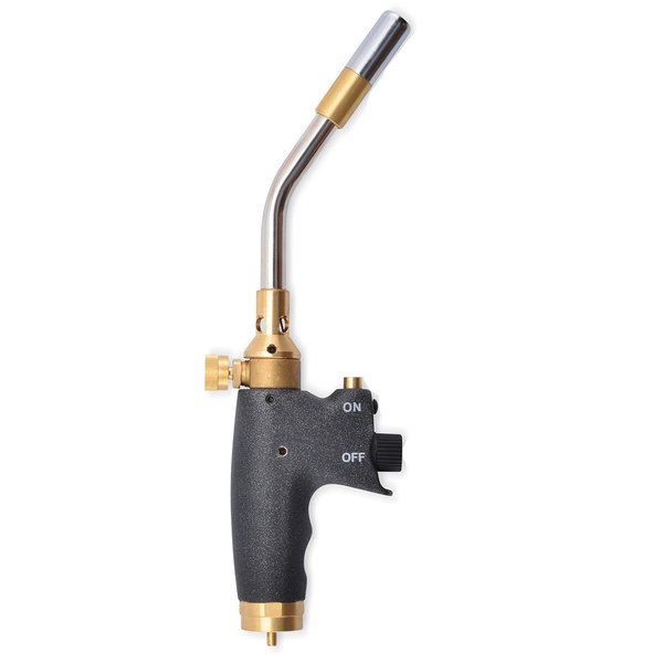 Flame King YSNAX1-020a Propane Torch Head, High Intensity MAX Heat Blow Torch Kit with Push Button Igniter for Professionals in Soldering, Welding, Brazing, Searing