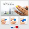 KLMEi World Famous Landmarks Architecture Skylines Series Dubai Skyline Micro Building Blocks Set for Adult and Children Age of 14+ Assembly Construction 3D Toy Present Kit 2545 pcs