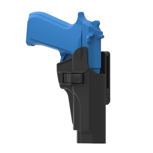 OWB Belt Holster for Beretta 92FS M9 Taurus PT92, Tactical Outside Waistband Open Carry Holster Fit for Beretta 92 fs INOX M9 M9_22 with Release Button Adjustable Cant, Right Handed