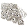 Shirley McCoy Women's Bridal Hair Comb # B327K (O/S, Silver)