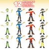 ArtCreativity Bendable Pirate Figures, Set of 12 Flexible Men, Birthday Party Favors for Boys and Girls, Stress Relief Fidget Toys for Kids and Adults, Goody Bag Stuffers, Piñata Fillers