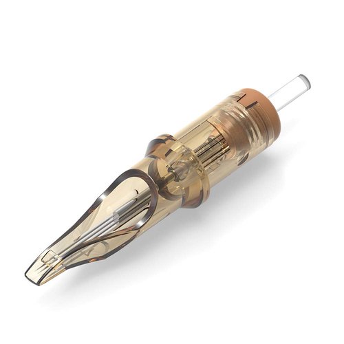 Ambition Premium #10 Bugpin 7RM Disposable Tattoo Needles Cartridges Supply 7 Curved Magnum 20Pcs for Professionals and Beginners Tattoo Artists