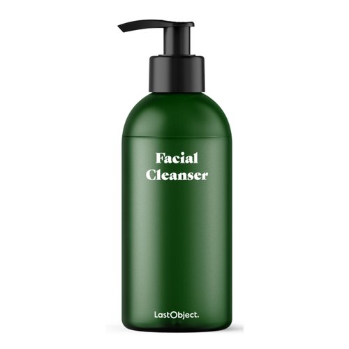 LastObject Facial Cleanser Clear Gel - Contains Trehalose, Hyaluronic Acid, and Aloe Vera - Hydrating Skin Cleaning Agent with Portable Dispenser - for All Skin Types - 300ml Bottle with 2 Refills