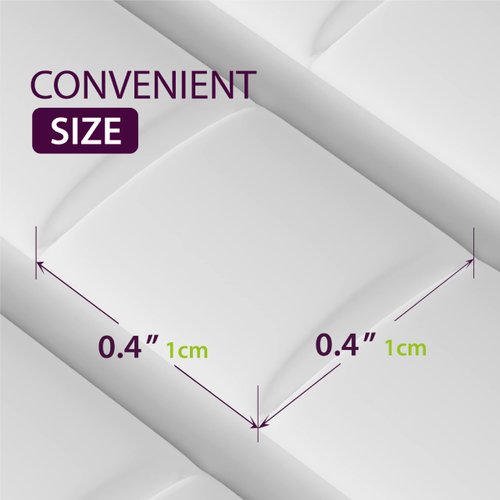 GreenFix Sticky Mounting Putty 500PCs - White Sticky Tack for Wall Hanging - Poster Putty Removable - Adhesive Mounting Putty Squares for Picture Hanging Crafts - Tacky Putty Wall Adhesive