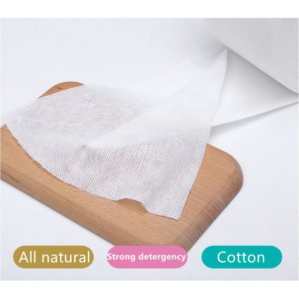 XICHEN 300 G Face towelfor Washing Face Cotton Pads Cosmetic Cotton Household Items Cleaning, Wet and Dry (one roll)