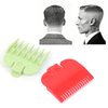 Trimmer Attachments Attachment Comb, 1.5mm and 4.5mm Hair Comb Set Men's Hair Trimmer Beard Trimmer Replacement Hair Clipper Combs Limit Comb Set