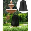 UCARE Waterproof Dustproof Statue Protective Cover for Winter Patio Water Fountains Statues
