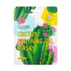 SOO’AE Cactus Soothing Gel MASK 12 EA Aloe Cactus Hydration Soothing Moisturizing Plumping Facial Mask