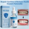 Nudenta Odontic Repair, Cavity Healing Tooth Armor Liquid, Nano Hydroxyapatite Remineralization Complex for Cavity Repair, Teeth Whitening with Remineralization Drops, Enamel Strengthening - 60ml