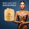 24K Gold Body Scrub, Natural Exfoliating Face Sugar Scrub With Anti-Aging Properties, Pure Skin Moisturizer, Reduce Wrinkles Deep Pore Cleansing Moisturizing Hydrating Skincare, Great Gift for Women