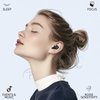 Ear Plugs for Sleeping - 50dB Effective Noise Reduction, Eco-Friendly & Washable Reusable Ear Plugs with 3 Styles Tips, Ultra Soft for Focus, Travel, Snoring & Work