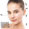 Yuanchupin Gua Sha Tools, Bian Stone Scraping Massage Tool, IASTM Tools, Gua Sha Facial Body Massage Tools, Myofascial Releaser Tool to Physical Therapy, Scar Tissue, and Soft Tissue