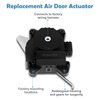 ECCPP Heater Air Blend Door Actuator fit for Acura MDX 2002-2006, for Honda Odyssey 1999-2004, for Honda Pilot 2003-2008 Replace 604-946 79160S0XA01 HVAC Blend Control Actuator