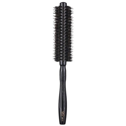 PERFEHAIR Round Brush with Natural Boar and Nylon Bristles, Small Volumizing Hair Brush- 1.7 Inch Diameter Barrel