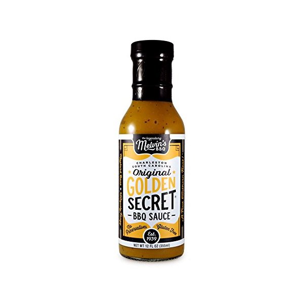 Melvin's Barbecue Original Golden Secret BBQ Sauce 12 fl oz