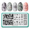 Maniology Moo-velous Nail Stamping Plate, Cow Spots Nail Art Designs, Cow-Theme Animal Manicure
