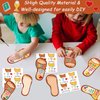 Qyeahkj 64 Sets Sunday School DIY Crafts for Kids Jesus Sticker, Religious Jesus Walks with Us DIY Christian Easter Craft Kit for 4 8 10 Toddlers Preschool Home Classroom Activities