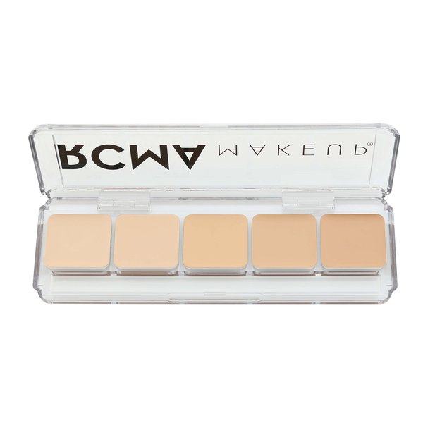 RCMA 5 Part "Series Favorites" Palette KA Series, Perfect for Professional Makeup Artists, Foundation Highlight or Contour, Long-Lasting Everyday Makeup