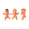 JUXINGDAZYF 60 Pieces Mini Plastic Babies 1 Inch Baby Doll for Baby Shower Party Favors, Party Decorations, Baby Bathing and Crafting (Latin)
