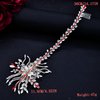 Mpoikba Wedding Hair Pieces for Brides, Handmade Bridal Hair Comb, Rhinestone Wedding Hair Accessories