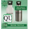 Knick Knack Gifts Go Cruelty-Free - 20oz Stainless Steel Water Bottle, Silver
