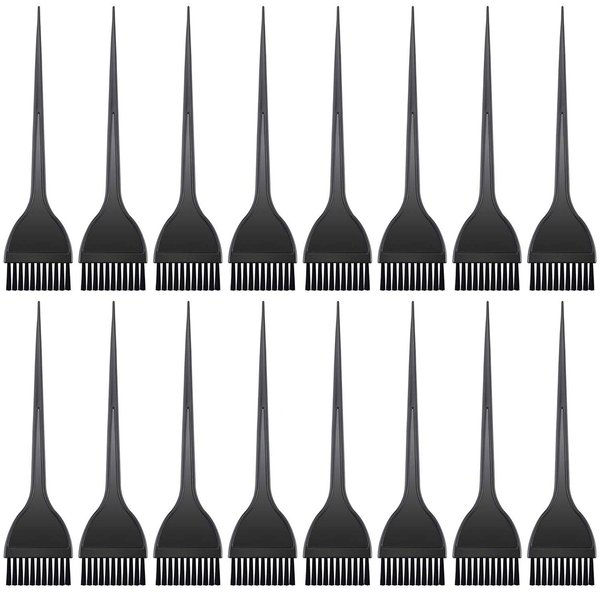 20 Pcs Hair Dye Brushes Color Tint Applicator for Salon Use Home DIY Dyeing, Black
