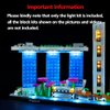 Kyglaring Only LED Lighting Kit Lights Set Designed for Lego Architecture Skyline Collection: Singapore 21057 Building Model Kit - Without Lego Set