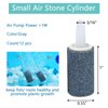 AQUANEAT Aquarium Air Stones 1 inch 12 Pack, Bubble Stone, Fish Tank Airstones, Aerator Stone Bubble Diffuser, Air Pump Accessories for Aquariums, Fish Tanks, and Hydroponics