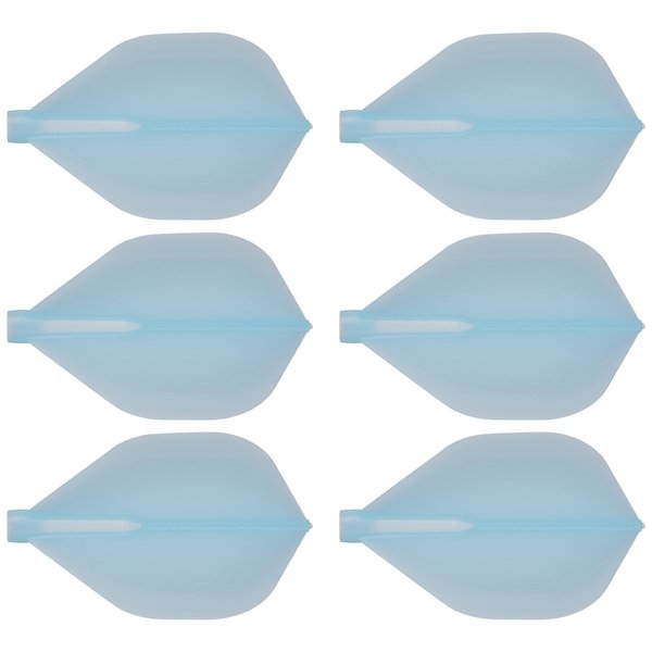 Cosmo Darts Flight Fit Flight Standard, Blue, Pack of 6