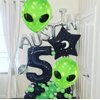 Alien head balloons,Alien UFO party supplies balloons,outer space Alien birthday party decoration,baby shower/carnival circus/halloween party decoration