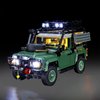 Mililier LED Light Kit for Lego 10317 Icons Land-Rover Classic Defender 90 Set, Compatible with Lego 10317 Building Blocks Model(Not Include Blocks Set)