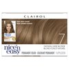 Clairol Nice'n Easy Liquid Permanent Hair Dye, 7 Dark Blonde Hair Color, Pack of 3