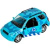 Aquatic Diecast 4 X 4 Blue Rescue Rover (Metal) and Jet Ski on a Trailer (Plastic) Great Ocean Sea Adventure Play Truck Set