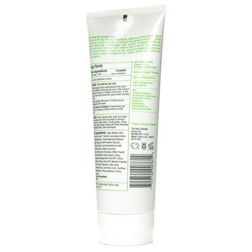 Alba Botanica Alba botanica natural acne dote face & body scrub maximum strength 8 oz (pack of 2)
