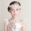 fxmimior Head Piece Flower Girl Wedding Crystal Rhinestones Headband Hair Accessories Headwear (3)