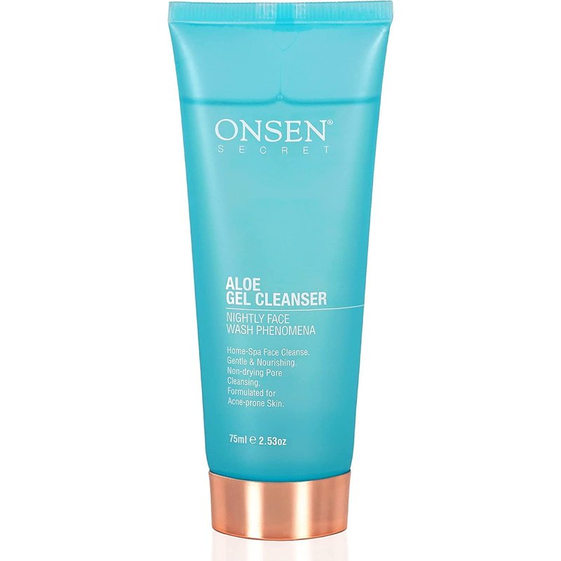 Onsen Japanese Natural Face Wash - Premium Hydrating Aloe Vera Face ...