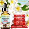 Botanical Beauty MONOI OIL Chocolate. Frangipani flowers in Coconut Oil with Chocolate aroma. 100% Natural 2 Fl.oz - 60 ml Pure for FACE, SKIN, BODY, HAIR, NAILS. Luxury Beauty Oil