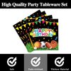 40Pcs Sports Theme Party Supplies Sports Party Plates Napkins Tableware set Baseball Football Soccer Basketball Rugby for Boy Birthday Party Decoration Favors 10 Guests (Sports Theme)
