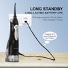 Water Flosser, Mornwell Water Flossers for Teeth - 330ML Tank USB Rechargeable Dental Flosser, IPX7 Waterproof 3 Modes & 4 Jet Tips Portable Dental Oral Irrigator,Professional Water Flosser