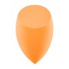 Real Techniques Miracle Complexion Sponge, Makeup Blending Sponge, For Liquid & Cream Foundation, Offers Light To Medium Coverage, Natural, Dewy Makeup, Orange Sponge, Latex-Free Foam, 1 Count