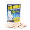 ONE FLUSH - Septic Tank Treatment Packets, 6-Month Supply of Easy-Flush Bacteria & Enzyme Packets - Proactive Prevention for Sewage Backups, Made in the USA